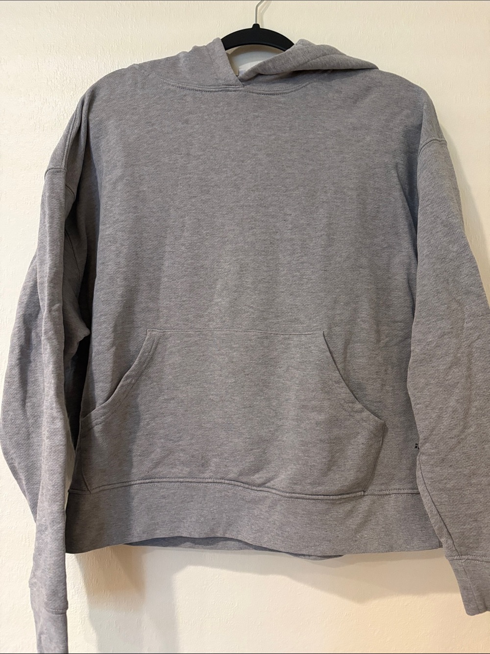 WeWoreWhat Light Gray Hooded Sweatshirt